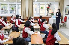 Abren escuelas en Hanoi tras casi un año interrumpido por la COVID-19