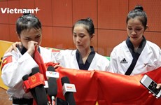 Vietnam logra victoria en taekwondo en SEA Games 31