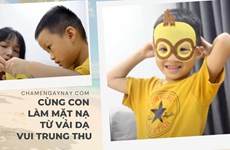 Regalo ideal para niños vietnamitas en el Festival del Medio Otoño, un libro de tela