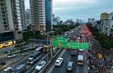 Hanoi pone empeño en construir obras claves de tráfico