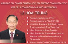 Le Hoai Trung, jefe de Comisión de Asuntos Exteriores del Comité Central del Partido Comunista de Vietnam