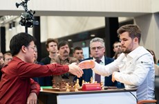 Derrota ajedrecista vietnamita Quang Liem al campeón mundial