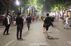 Reabren espacios peatonales en Hanoi