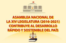 Asamblea Nacional de la XIV Legislatura contribuye al desarrollo rápido y sostenible del país