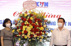 Congratulan a VNA por Día de Prensa Revolucionaria de Vietnam