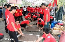Festival primaveral en Hai Duong promueve el petardo de arcilla  ​