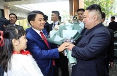 [Fotos] Presidente Kim Jong-un llega al hotel Melia