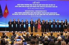 (Video) Vietnam y la UE firman acuerdos de libre comercio