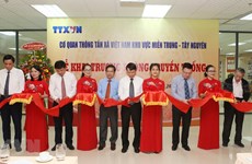  Inauguran sala tradicional de objetos de la Agencia Vietnamita de Noticias 