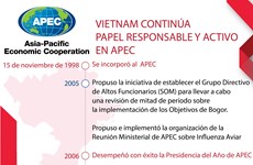 VIETNAM CONTINÚA  PAPEL RESPONSABLE Y ACTIVO EN APEC