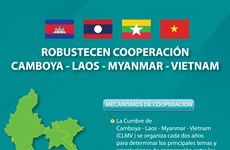 Robustecen cooperación Camboya - Laos - Myanmar - Vietnam