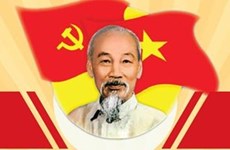 Presidente Ho Chi Minh, fundador del Partido Comunista de Vietnam