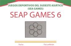 Los VI Juegos Deportivos del Sudeste Asiático