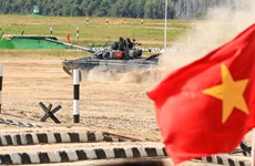 Equipo de tanque de Vietnam compite en los Juegos Militares Internacionales 2022
