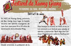 Festival de Xuong Giang: un evento histórico que enorgullece a la nación