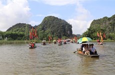 Ninh Binh recibe a más de 170 mil turistas en Semana de Turismo