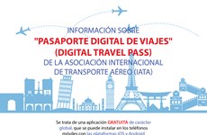 Información sobre "pasaporte digital de viajes" 