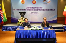 ASEAN fomenta cooperación en desarrollo de recursos humanos