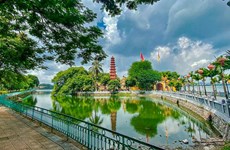 Una mirada a sitios históricos en Hanoi durante el distanciamiento social