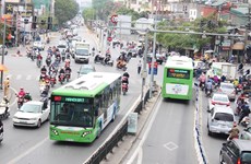 Hanoi busca mejorar el transporte público 