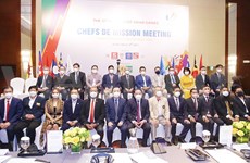 Segunda conferencia de jefes de delegaciones de SEA Games 31 acontece en Hanoi