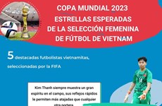 Copa Mundial: Estrellas esperadas de la selección femenina de fútbol de Vietnam