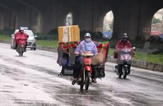 [Foto] Hanoi vive una ola de frío fuerte en invierno