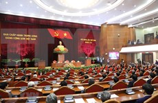 [Foto] Clausuran noveno pleno del Comité Central del Partido Comunista de Vietnam