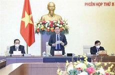 Clausuran octava reunión del Comité Permanente del Parlamento vietnamita