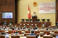 Máximo dirigente partidista de Vietnam asiste a reunión de diputados a tiempo completo