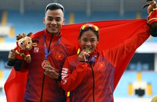 Atletas vietnamitas con excelente actuación en los SEA Games 31 