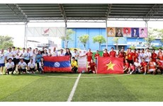 Embajadas de Vietnam y Laos celebran encuentro amistoso