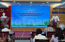 Periódico vietnamita promociona concurso de comunicación sobre protección ambiental