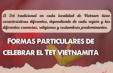 Formas particulares de celebrar el Tet vietnamita