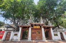 Encanto del Templo Kim Lien, uno de los cuatro protectores de la antigua Thang Long