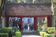 Templo de la Literatura contribuye al desarrollo del turismo en Hanoi