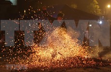 [Fotos] Fiesta de danza sobre fuego de la etnia Dao Rojo en Nuevo Año Lunar