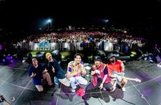 [Foto] Artistas extranjeras y vietnamitas participan en Festival Musical Monsoon 2019