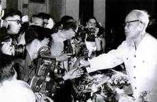 [Foto] Presidente Ho Chi Minh, fundador de la prensa revolucionaria vietnamita