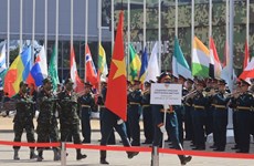 [Foto] Participan delegación vietnamita en los Juegos Militares Internacionales 2020 en Rusia