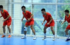 Selección vietnamita se prepara para Copa Mundial de fútbol sala 2021