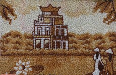 El alma vietnamita a través de pinturas de arroz 