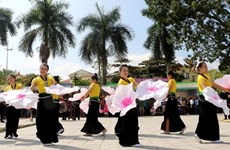 Danza Xoe, patrimonio inmaterial mundial en zona montañosa vietnamita