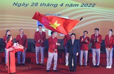 Delegación vietnamita aspira a lograr el primer lugar en SEA Games 31