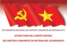 Estructura del Comité Central del Partido Comunista de Vietnam del XIII mandato