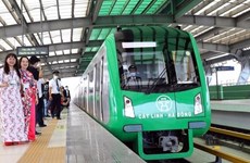 Línea ferroviaria Cat Linh-Ha Dong entra oficialmente en funcionamiento en Hanoi