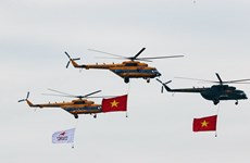  Realizan ensayo para Exposición Internacional de Defensa de Vietnam 2022 