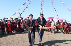Festival de Gau Tao muestran encantos del grupo étnico Mong 