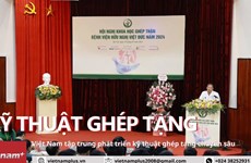 Trasplante especializado de riñón, tema central de conferencia en Vietnam