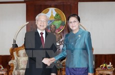 Vietnam atesora relaciones con Laos, afirma líder partidista